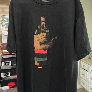 Supreme Dead Presidents XL Black Shirt